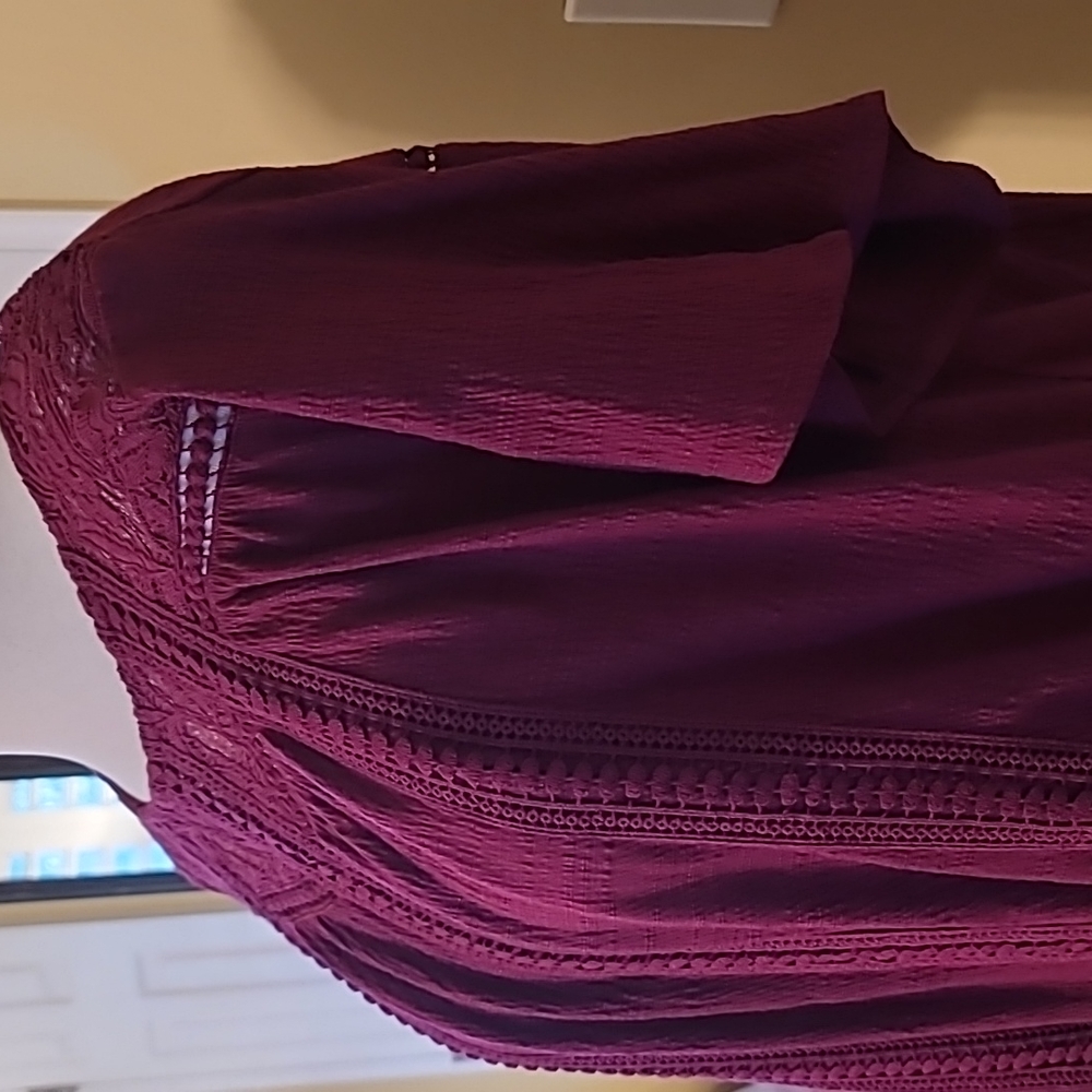 Crochet Red Top - Picture 4 of 12
